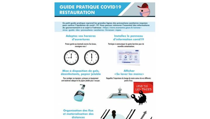 Guide Pratique Illustre Covid 19 pour les metiers de bouche